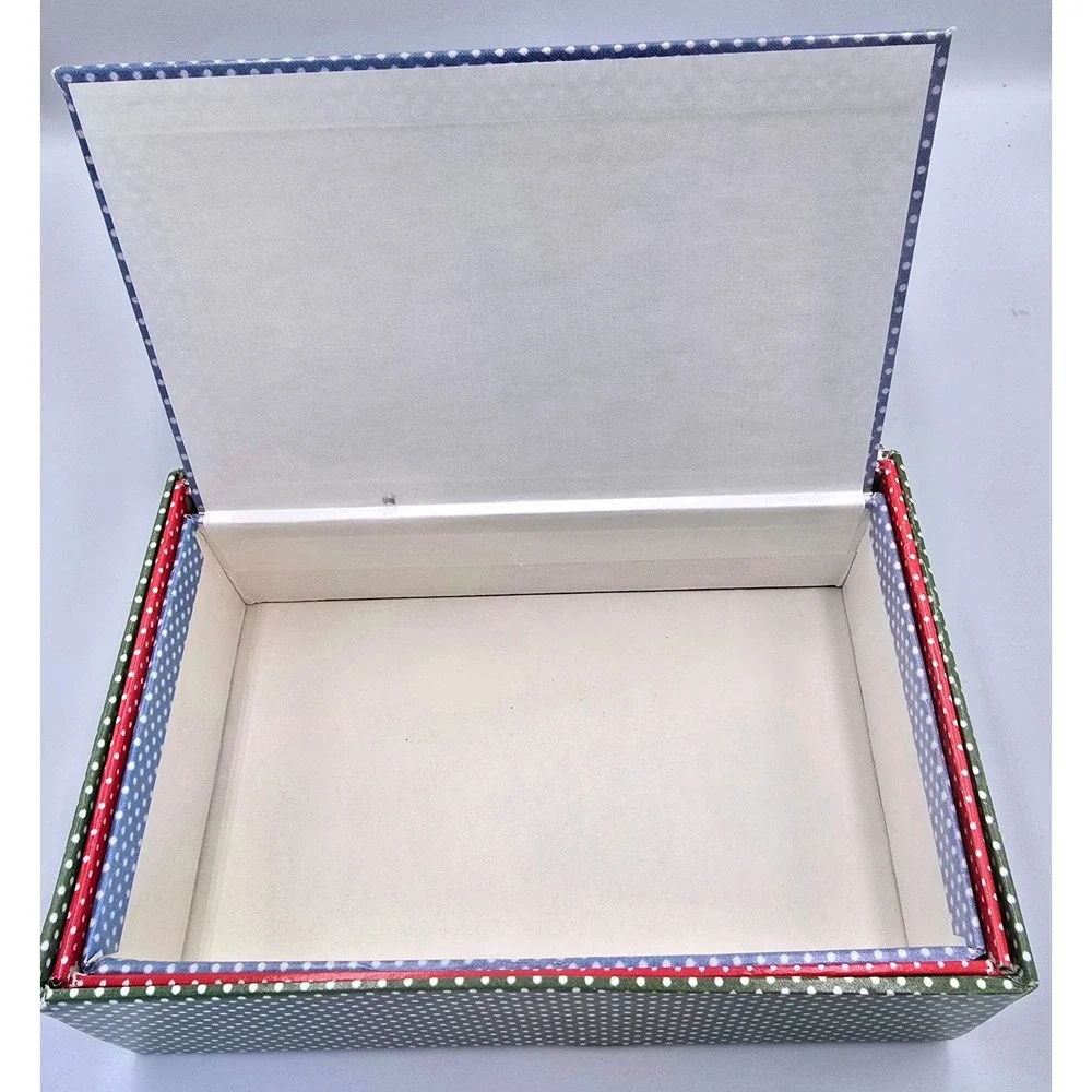 Vintage General Box Co. Christmas Nestled Pencil Gift Box Set‎ 3ct. NEW